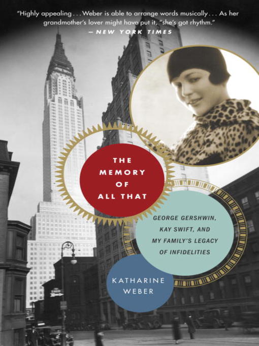 Title details for The Memory of All That by Katharine Weber - Wait list